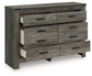 Frandern Six Drawer Dresser