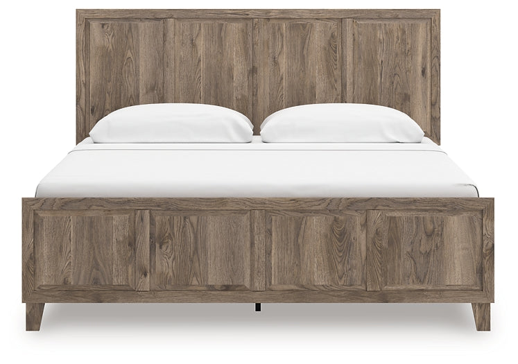 Rusticott King Panel Bed
