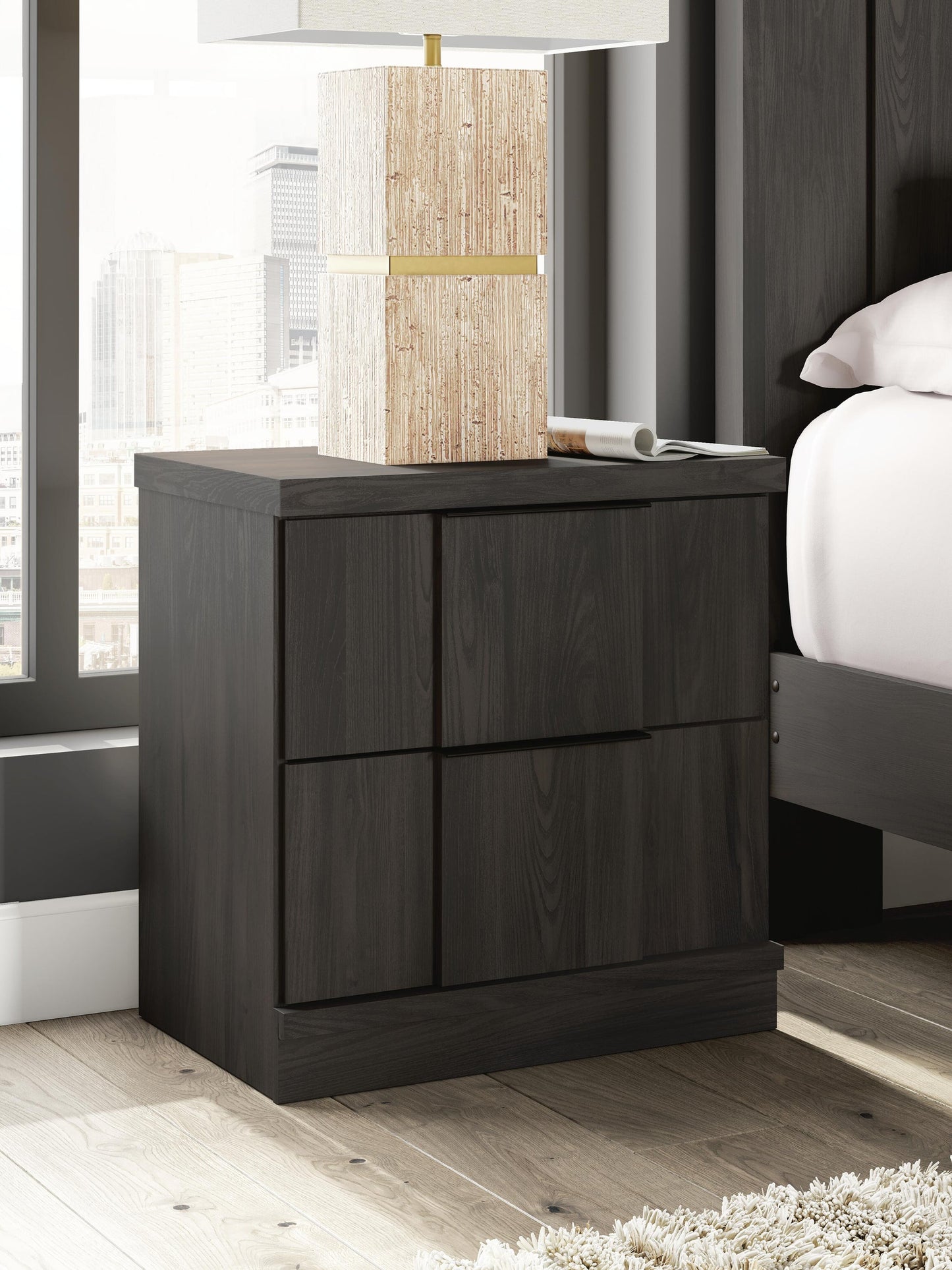 Shaehartin Two Drawer Night Stand