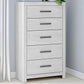 Cayboni Five Drawer Chest