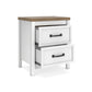 Kerisden Two Drawer Night Stand