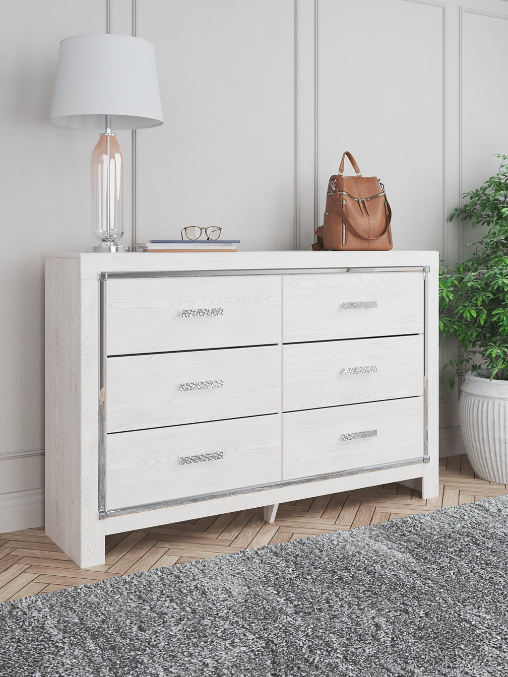 Altyra Queen Panel Bed with Dresser