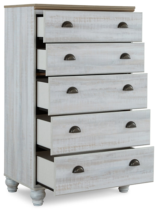 Haven Bay Five Drawer Chest