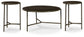 Doraley Coffee Table with 2 End Tables
